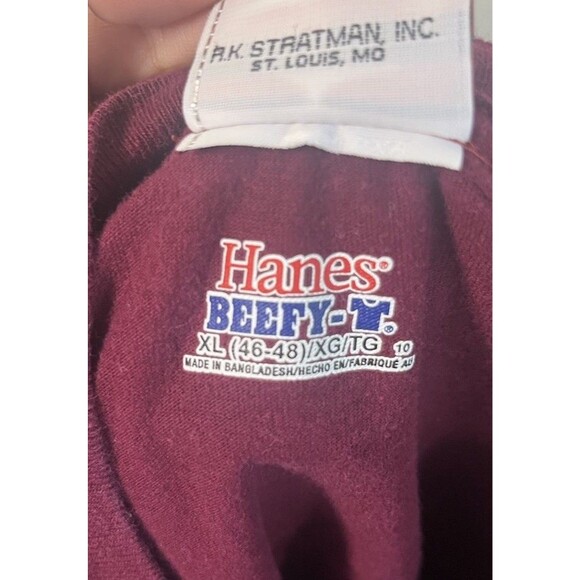 Harley Davidson Men’s T-shirt Vintage Burgundy Biker Shirt Boswell TN Size XL - Picture 7 of 9